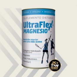 Colagéno Ultraflex® Magnesio TRB Pharma - 400 g - Limón